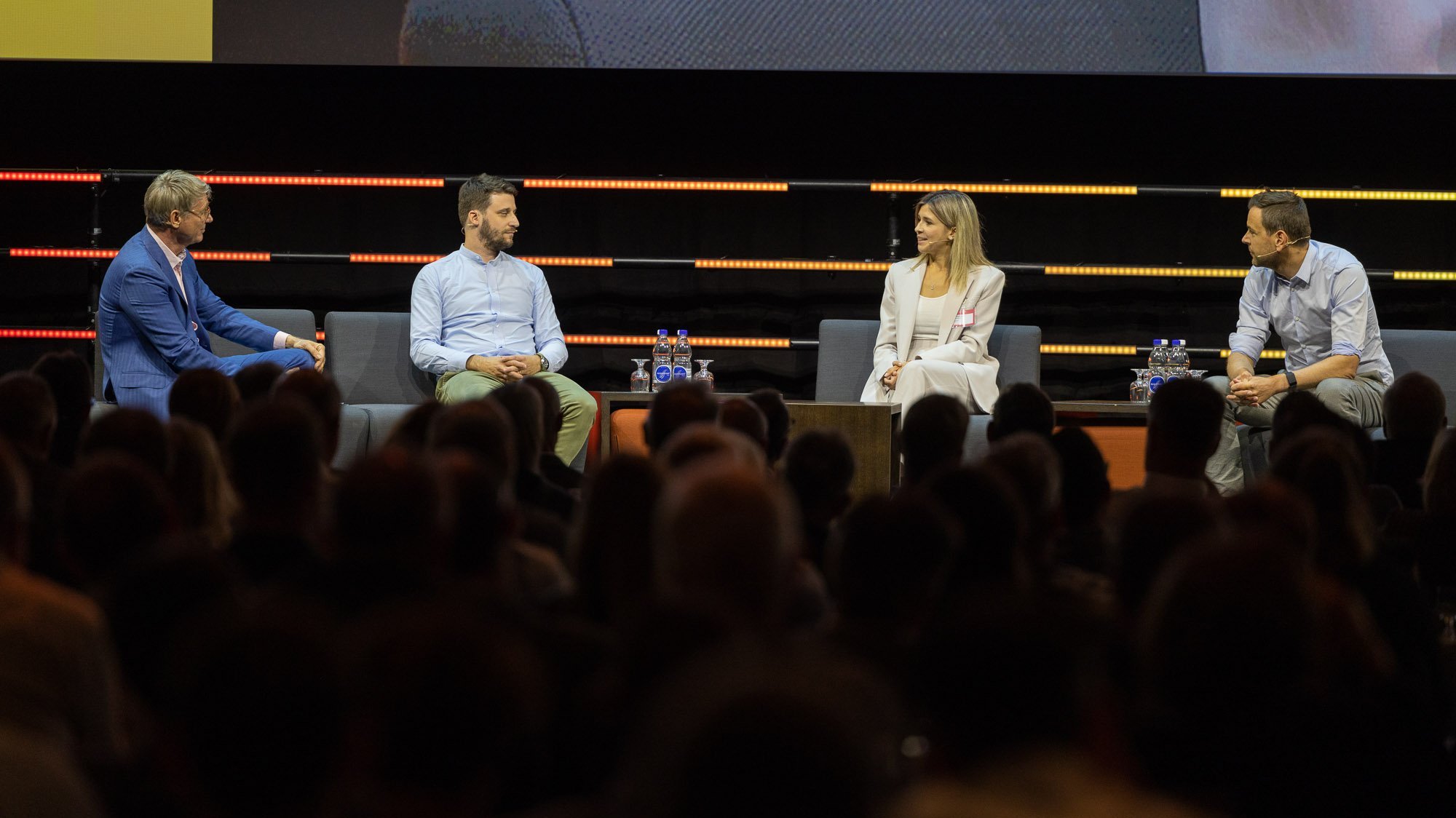 Diskussionsrunde am Schweizer KMU-Tag 2022